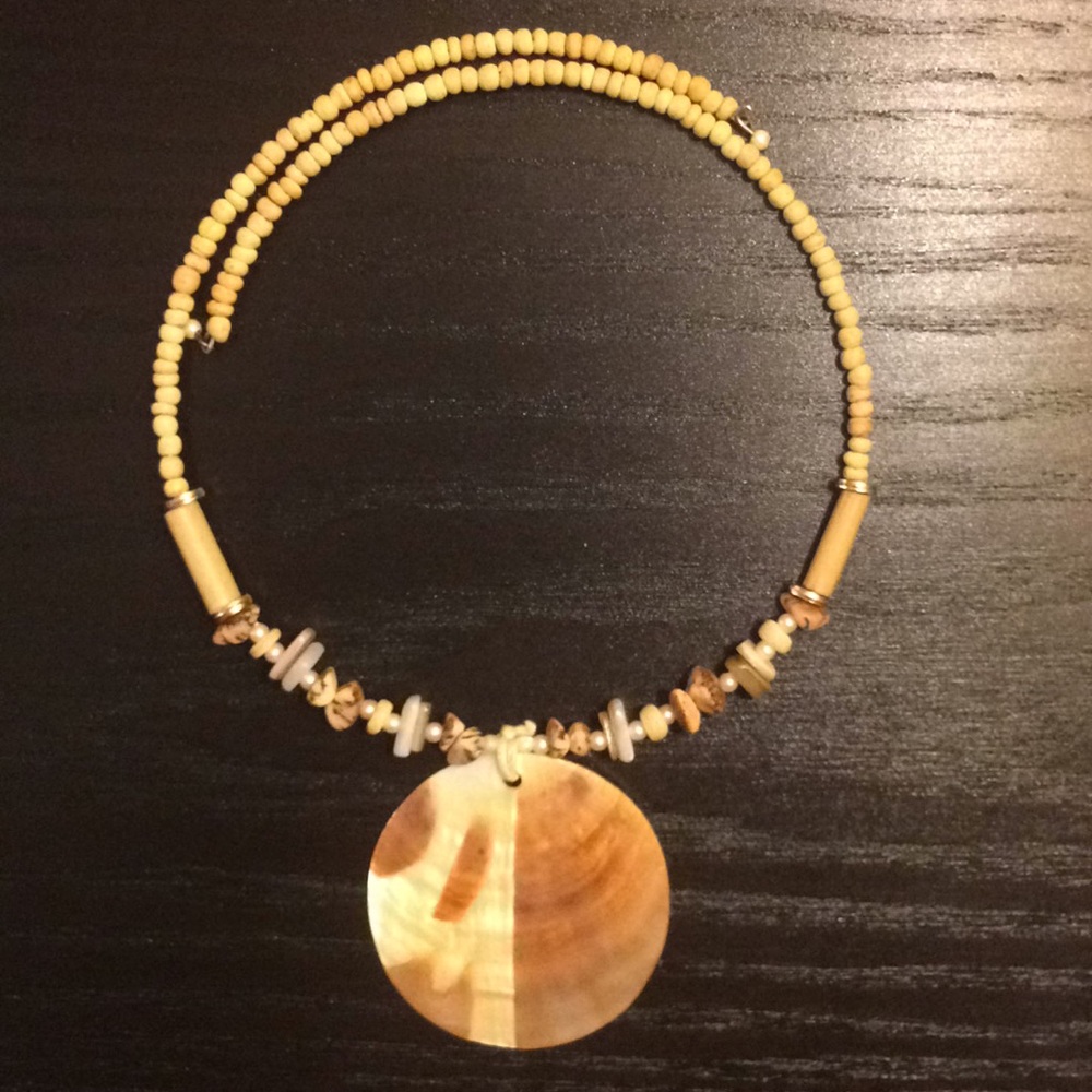 Beaded choker